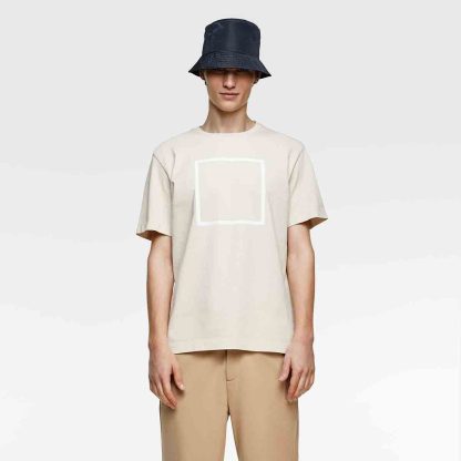 Cream Square Shirt - Image 2