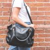 Black Leather Bag