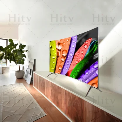 65inch Curved Smart TV 4K Big Screen Ultra HD LED TV Smart Television 65 Inch TV - Image 2