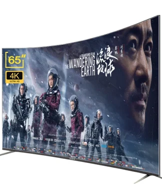65inch Curved Smart TV 4K Big Screen Ultra HD LED TV Smart Television 65 Inch TV - KR