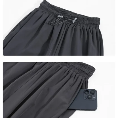 DRUR 's Yoga Pants Spring Summer High-Waisted Joggers Breathable Loose Sweatpants Woman Sports Pants Running Trousers New - Image 6
