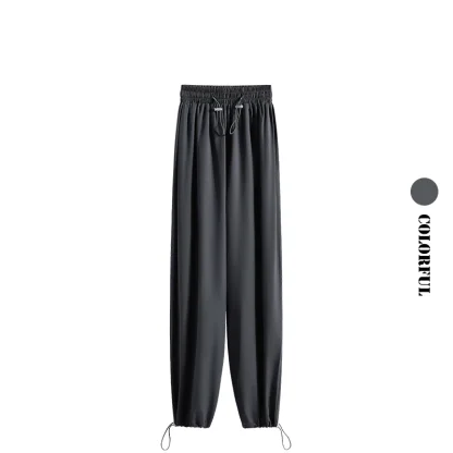 DRUR 's Yoga Pants Spring Summer High-Waisted Joggers Breathable Loose Sweatpants Woman Sports Pants Running Trousers New - Image 3