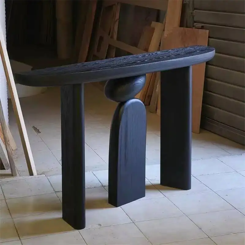 Classic Decor Console Table Modern Glamour Luxury Senior Corner Table Simple Hall Way Table Konsolentisch Furniture Living Room - Image 6