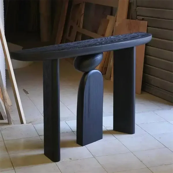 Classic Decor Console Table Modern Glamour Luxury Senior Corner Table Simple Hall Way Table Konsolentisch Furniture Living Room