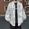 Men's Spring And Autumn American Workwear Jacket Non Pilling And Non Fading Baseball Jacket Loose Oversized Casual Jacket