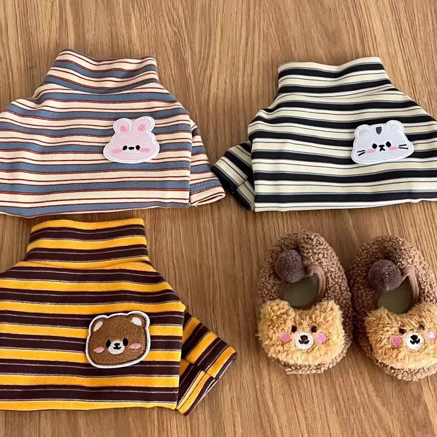 2025 Yellow Striped Dog Clothes New Puppy Bottom Shirt Teddy Summer Casual Vest Pet Pomeranian Home Clothing - Image 2