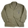 WWII WW2 US Marine Corps HBT UNIFORMS JACKET SHIRT OUTDOOR COAT GREEN