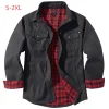 New Men's Retro Jacket Plaid Jacket Men's Western Style Lapel Jacket Men's Luxury Jacket Men's Winter Windproof Warm Jacket